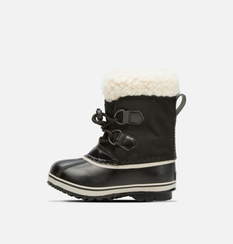 Sorel Childrens Yoot Pac™ Nylon - Kids Snow Boots Black - 436085VNH